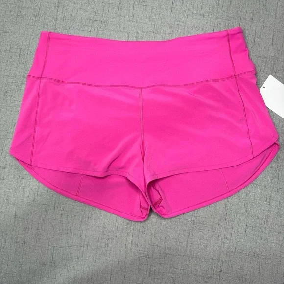 Lululemon Speed Up High Rise Athletic Shorts Sonic Pink NWT - Picture 3 of 10